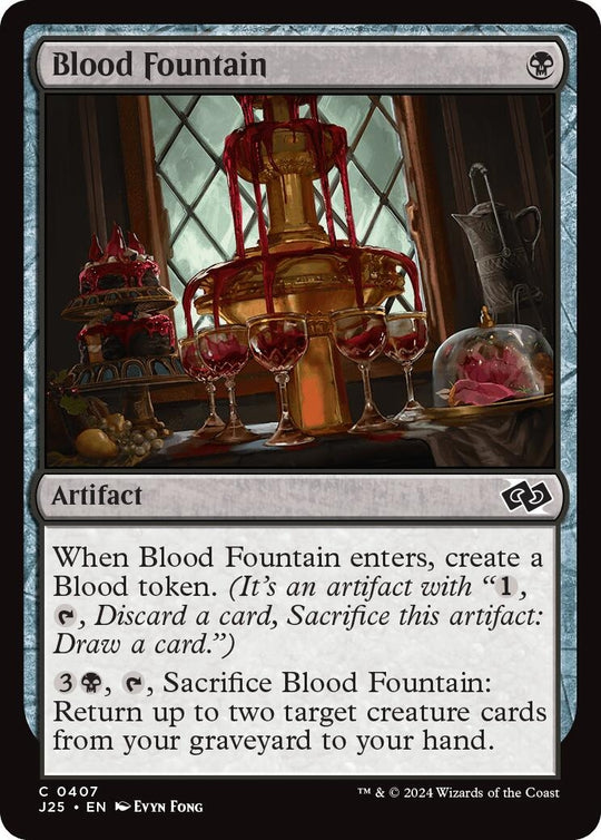 Image for Blood Fountain (407) - Magic: The Gathering