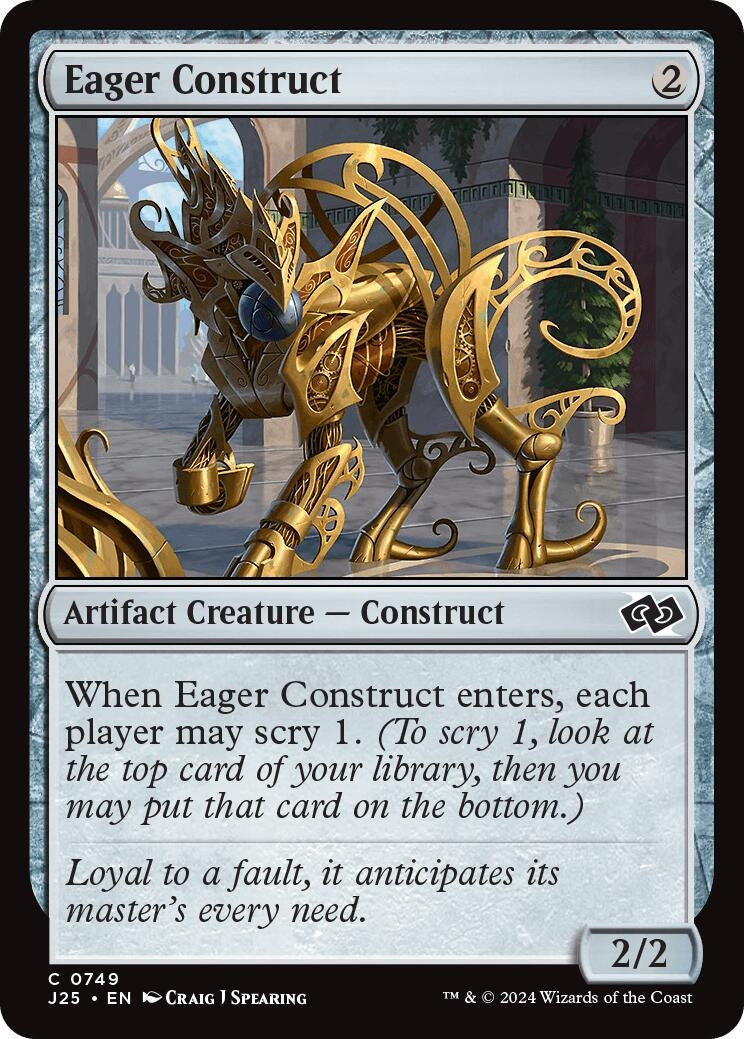 Image for Eager Construct (749) - Magic: The Gathering