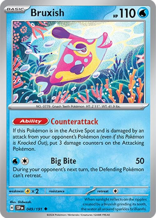 Image for Bruxish (049/191) (SSP) - Pokemon