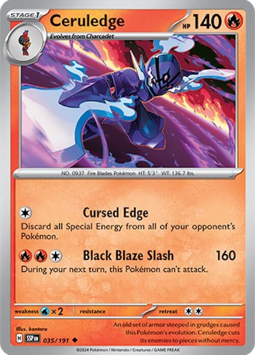 Image for Ceruledge (035/191) (SSP) - Pokemon