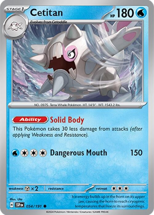 Image for Cetitan (054/191) (SSP) - Pokemon