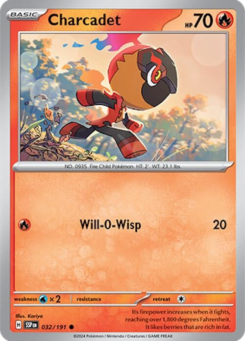 Image for Charcadet (032/191) (SSP) - Pokemon