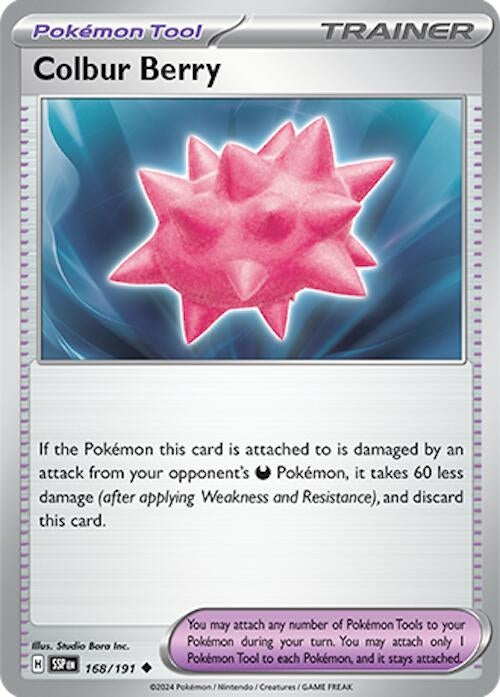 Image for Colbur Berry (168/191) (SSP) - Pokemon