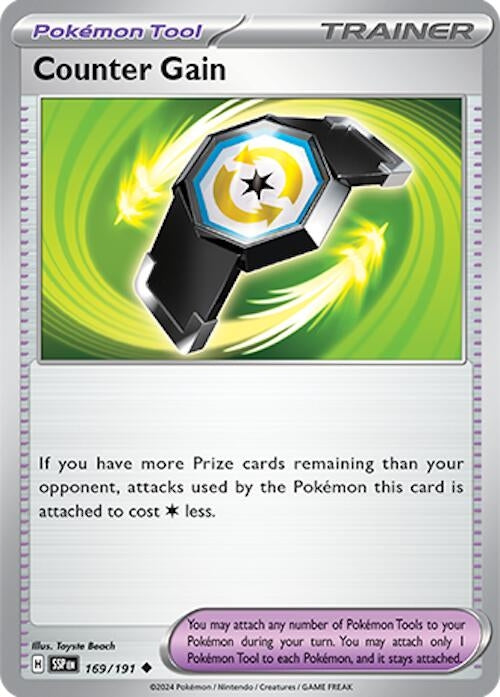 Image for Counter Gain (169/191) (SSP) - Pokemon