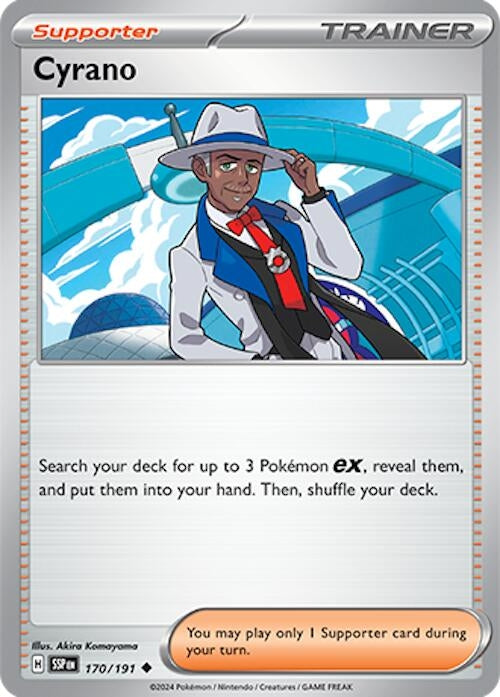 Image for Cyrano (170/191) (SSP) - Pokemon