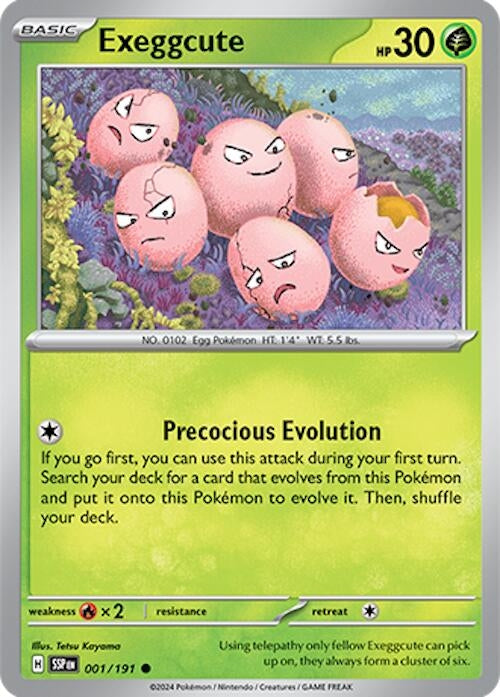 Image for Exeggcute (001/191) (SSP) - Pokemon