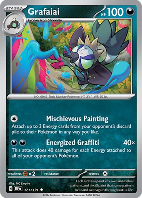 Image for Grafaiai (121/191) (SSP) - Pokemon