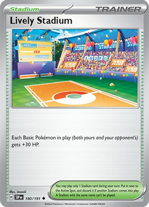 Image for Lively Stadium (180/191) (SSP) - Pokemon