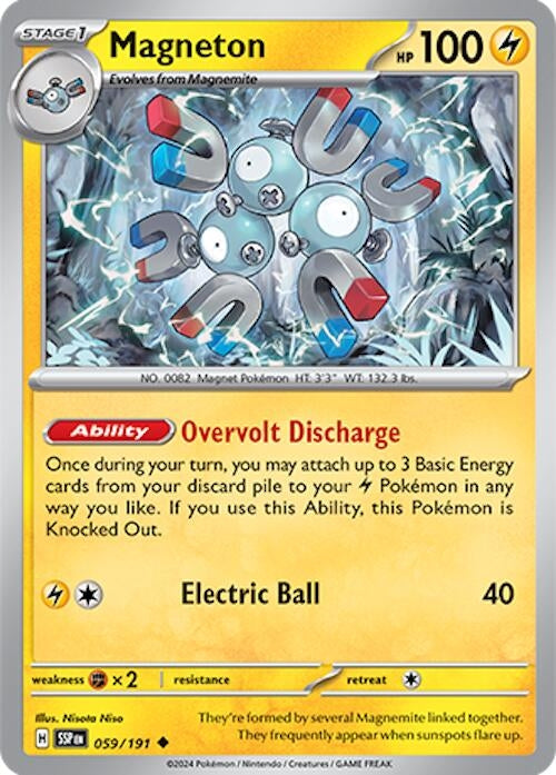 Image for Magneton (059/191) (SSP) - Pokemon