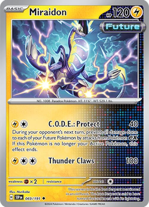 Image for Miraidon (069/191) (SSP) - Pokemon