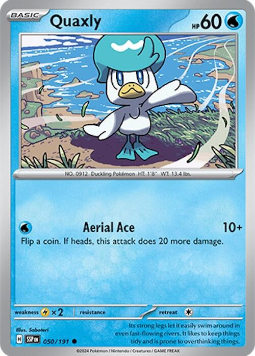 Image for Quaxly (050/191) (SSP) - Pokemon