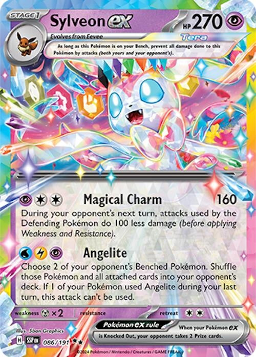 Image for Sylveon ex (086/191) (SSP) - Pokemon