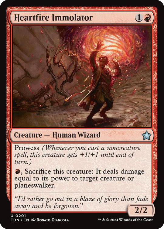 Image for Heartfire Immolator (201) - Magic: The Gathering