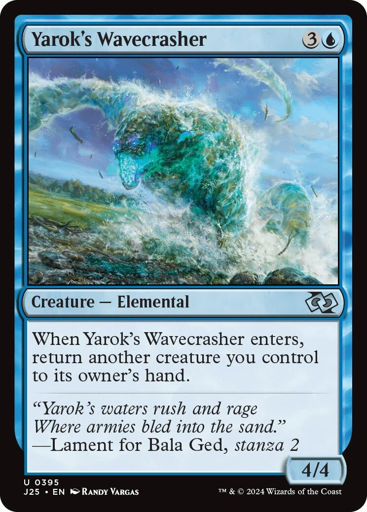 Image for Yarok's Wavecrasher (395) - Magic: The Gathering