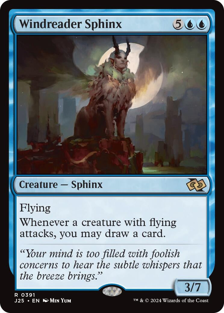 Image for Windreader Sphinx (391) - Magic: The Gathering