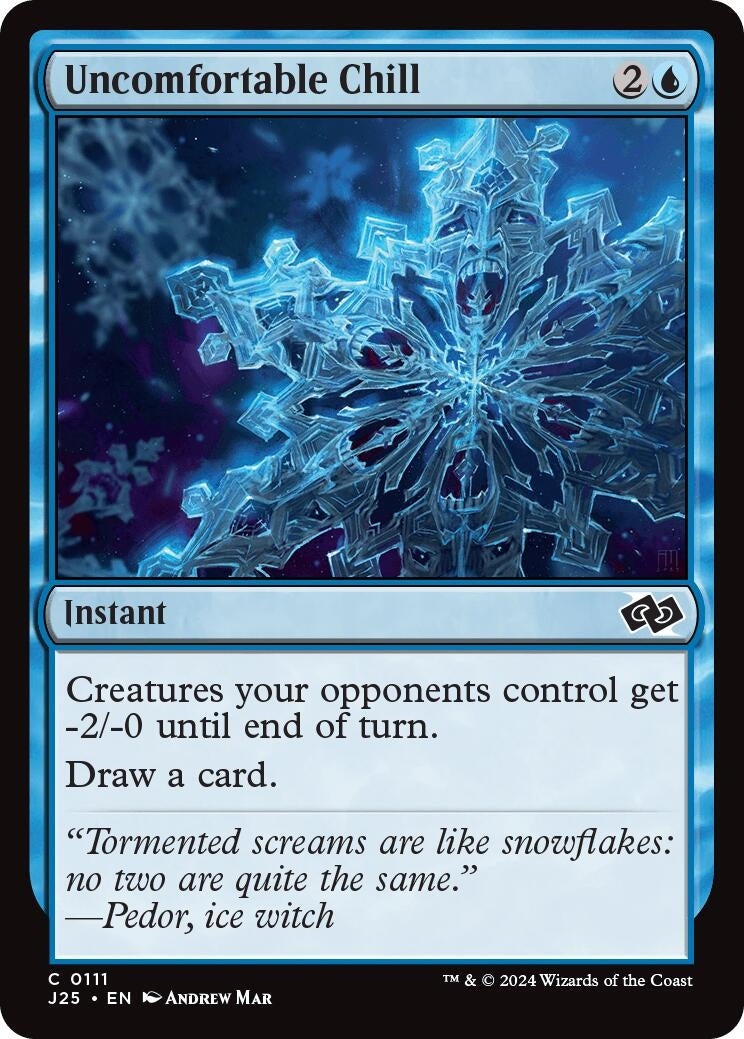 Image for Uncomfortable Chill (111) - Magic: The Gathering