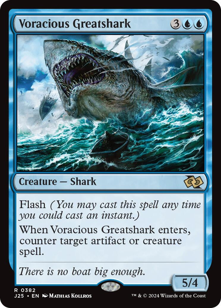 Image for Voracious Greatshark (382) - Magic: The Gathering