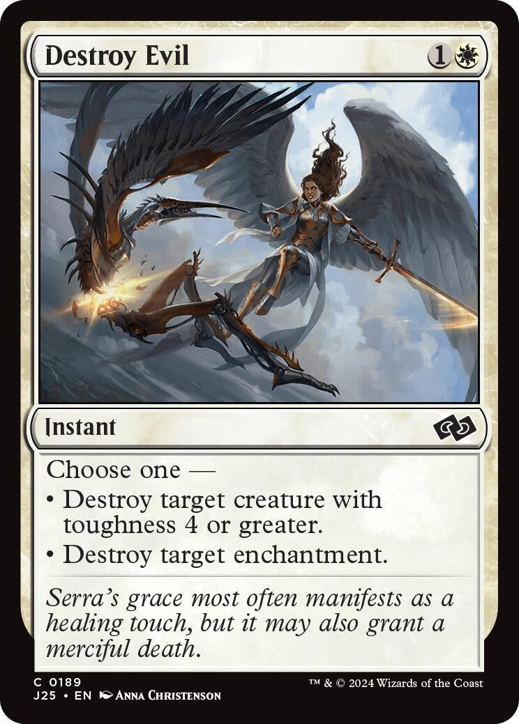 Image for Destroy Evil (189) - Magic: The Gathering