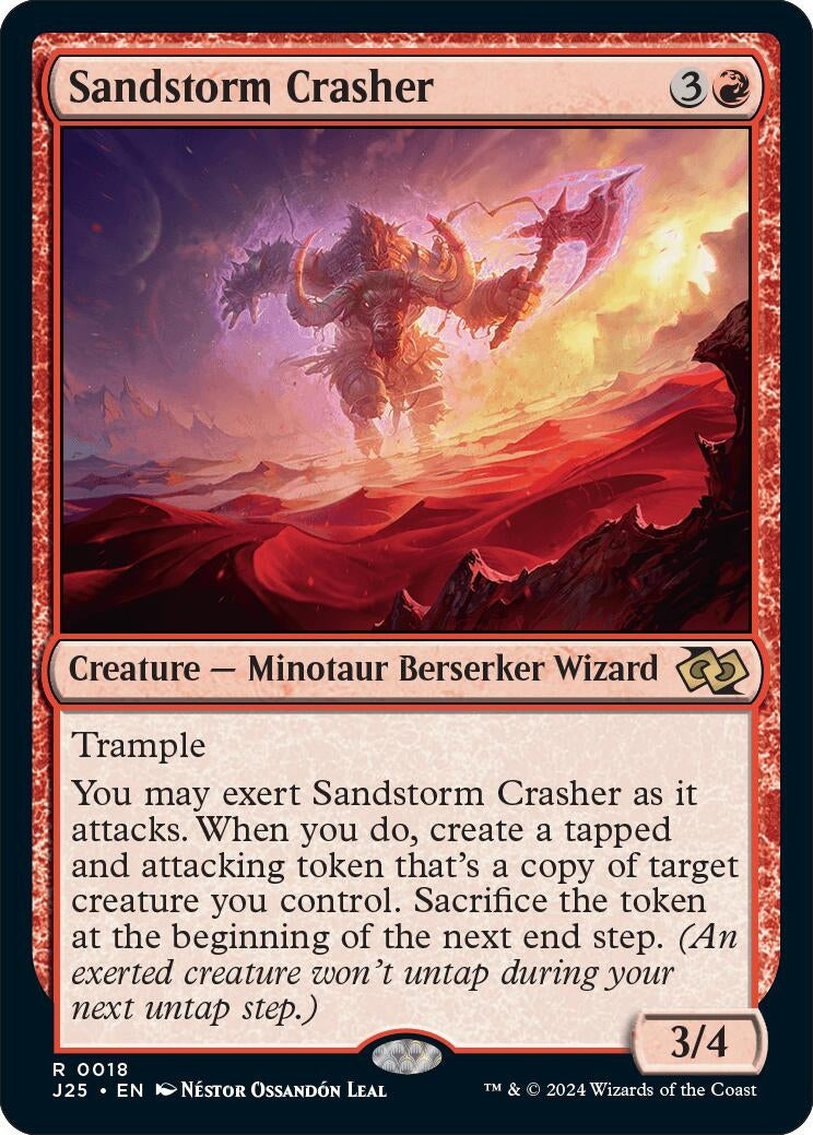 Image for Sandstorm Crasher (18) - Magic: The Gathering