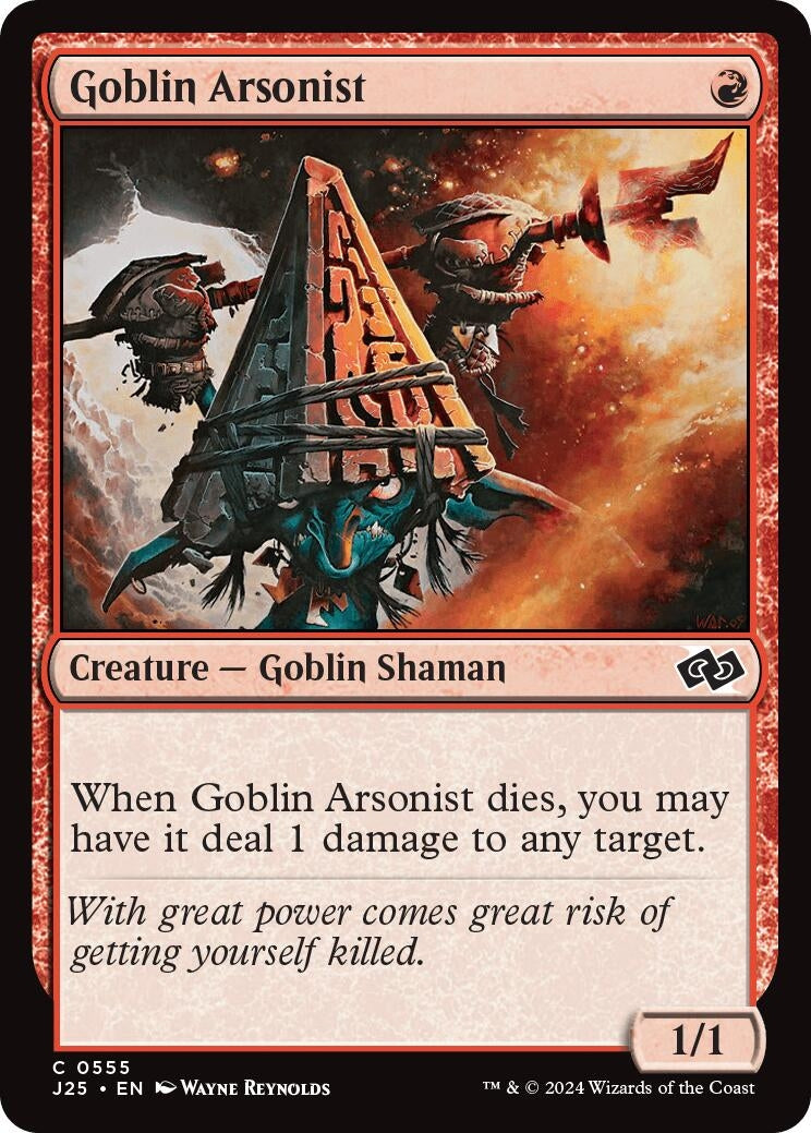 Image for Goblin Arsonist (555) - Magic: The Gathering