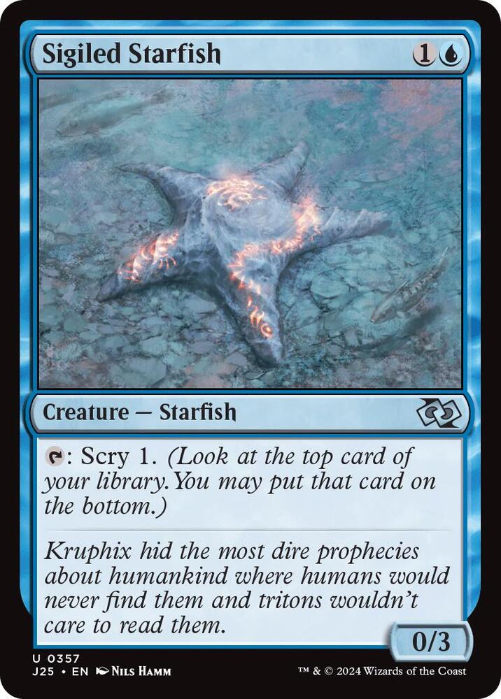 Sigiled Starfish (357)