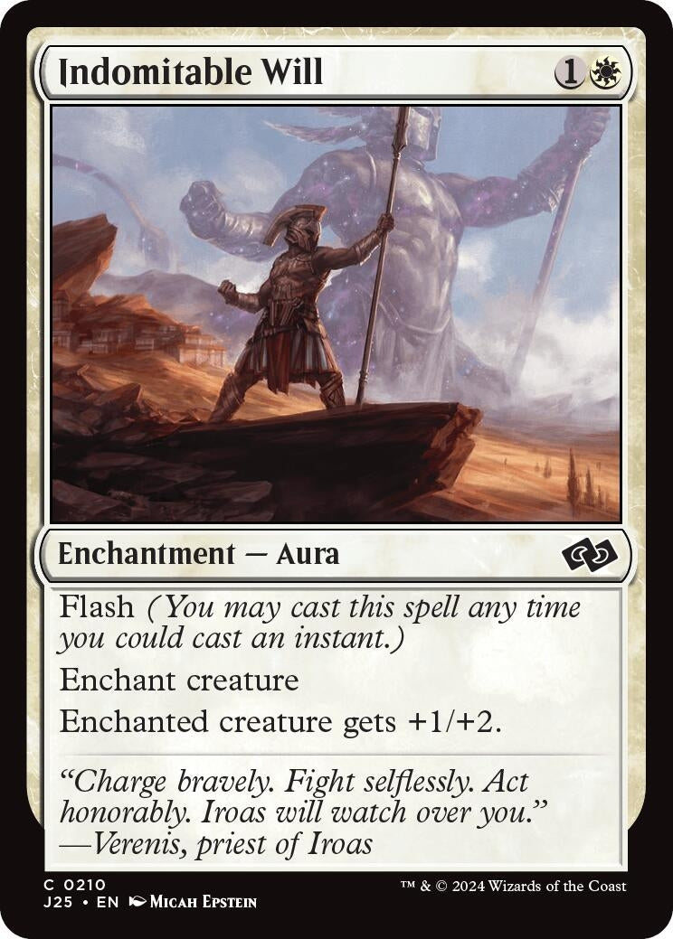 Image for Indomitable Will (210) - Magic: The Gathering