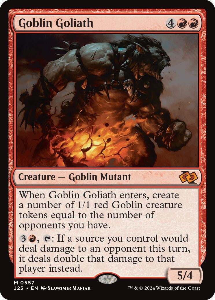 Image for Goblin Goliath (557) - Magic: The Gathering