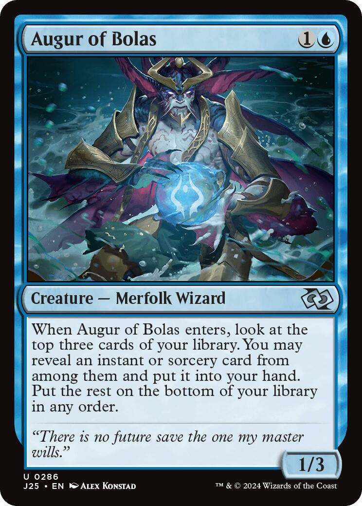 Image for Augur of Bolas (286) - Magic: The Gathering