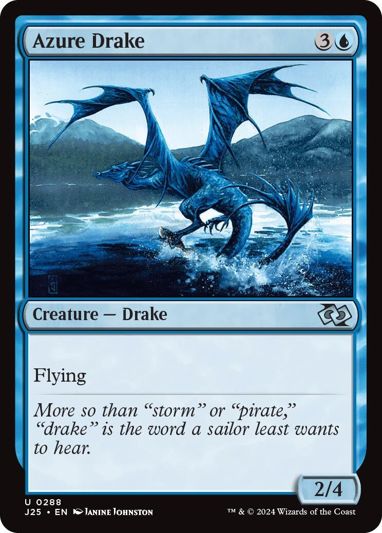 Image for Azure Drake (288) - Magic: The Gathering