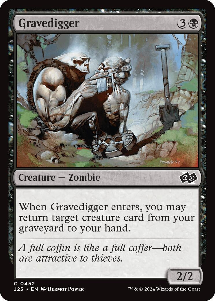 Image for Gravedigger (452) - Magic: The Gathering