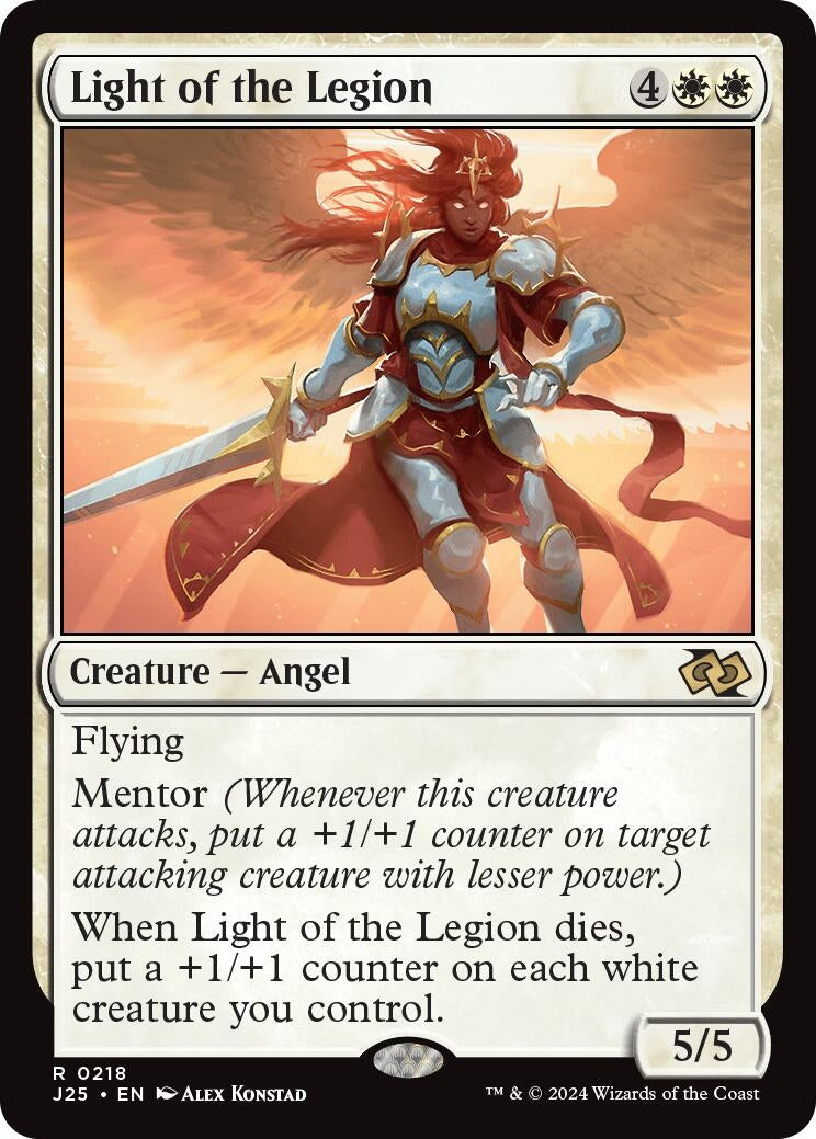 Image for Light of the Legion (218) - Magic: The Gathering