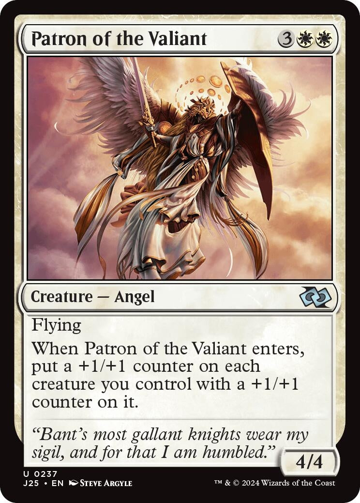 Image for Patron of the Valiant (237) - Magic: The Gathering