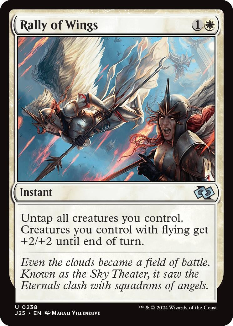 Image for Rally of Wings (238) (J25) - Magic: The Gathering