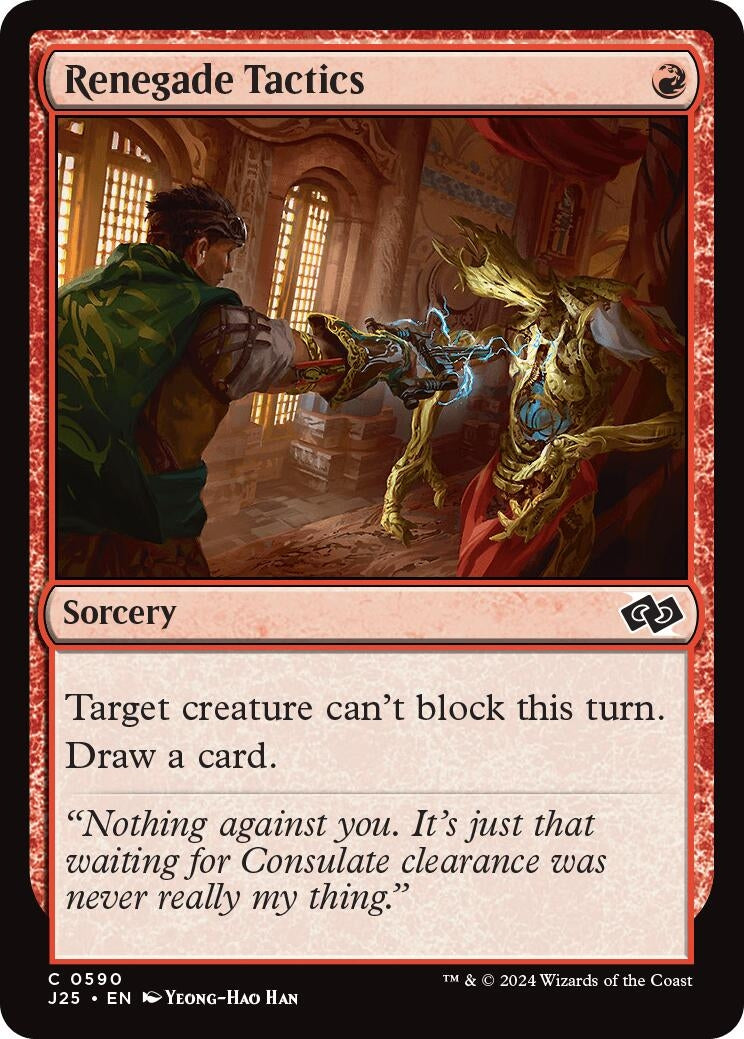 Image for Renegade Tactics (590) - Magic: The Gathering