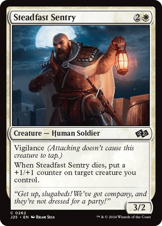 Image for Steadfast Sentry (262) - Magic: The Gathering