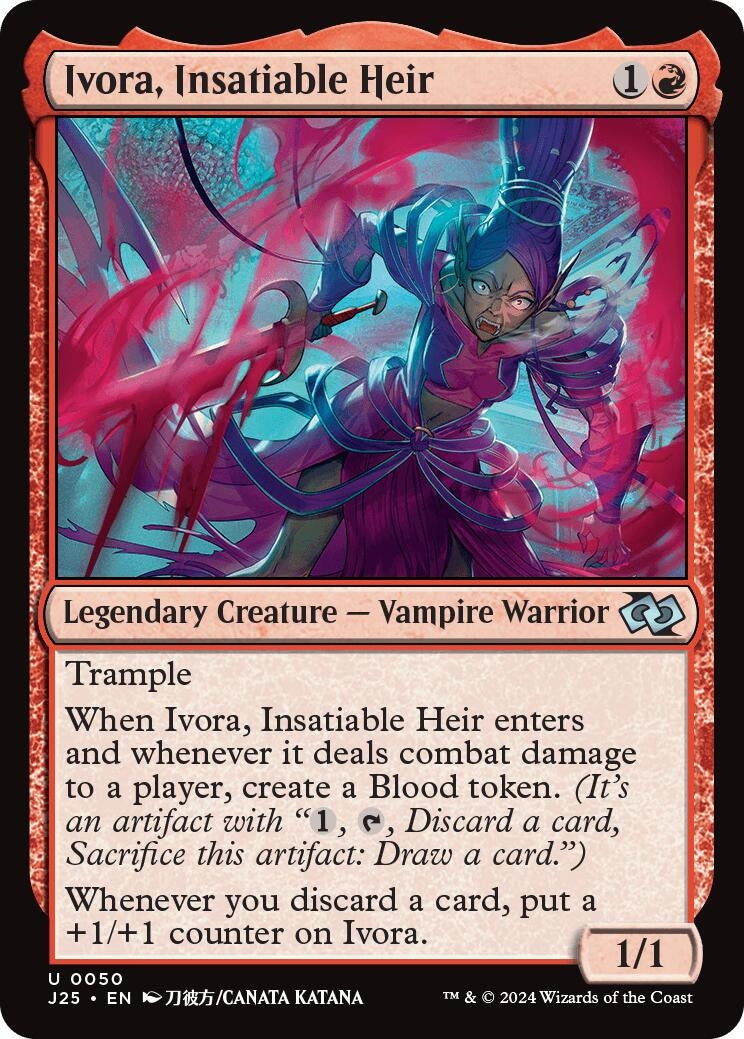Image for Ivora, Insatiable Heir (Anime) (50) - Magic: The Gathering