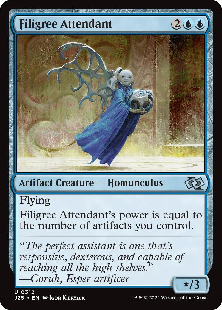 Image for Filigree Attendant (312) - Magic: The Gathering