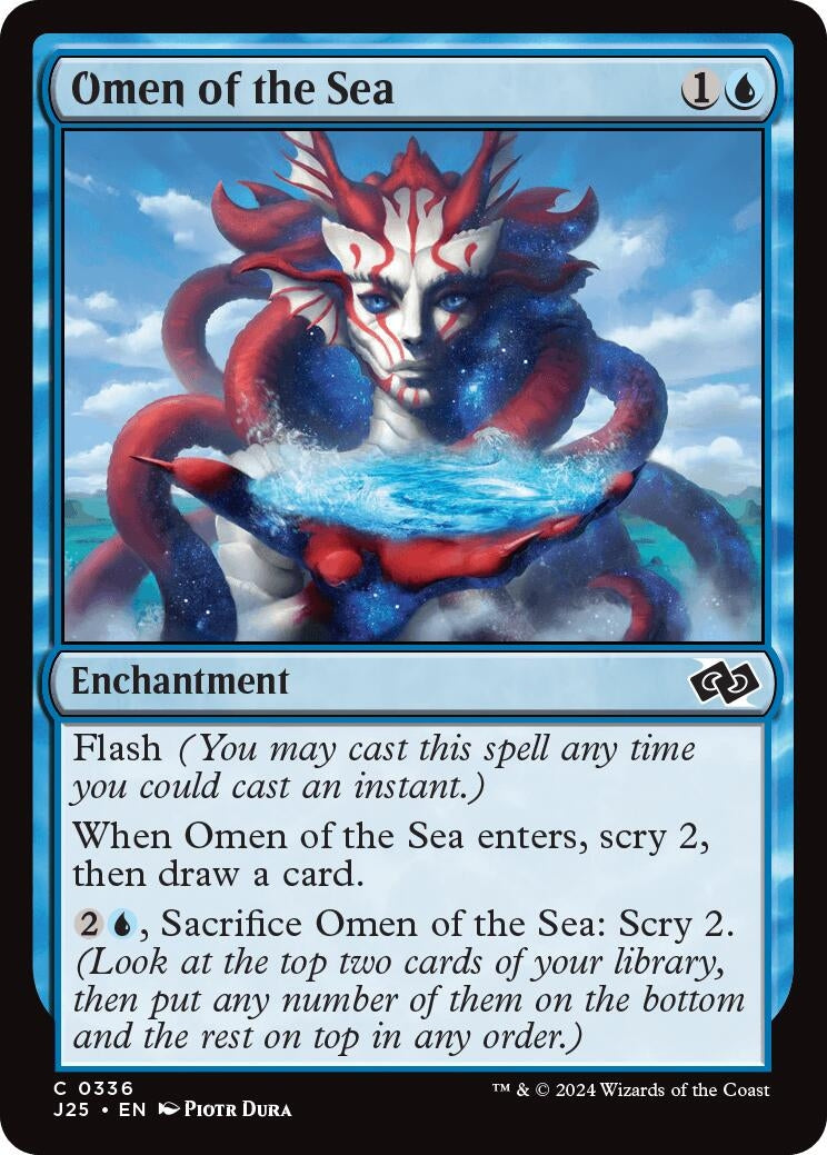 Image for Omen of the Sea (336) - Magic: The Gathering