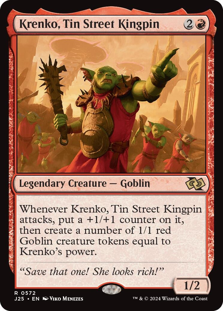 Image for Krenko, Tin Street Kingpin (572) - Magic: The Gathering