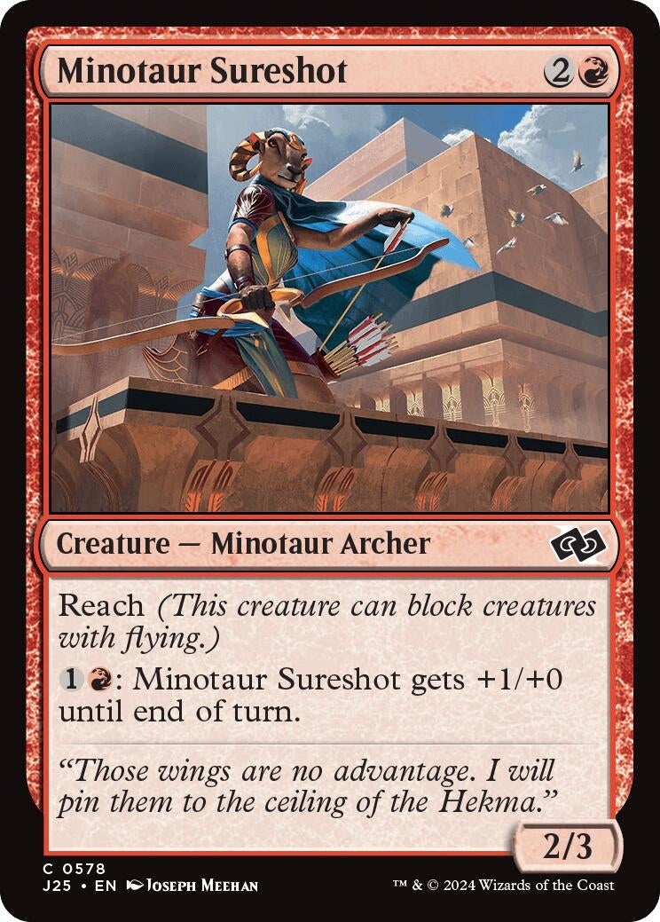 Image for Minotaur Sureshot (578) - Magic: The Gathering