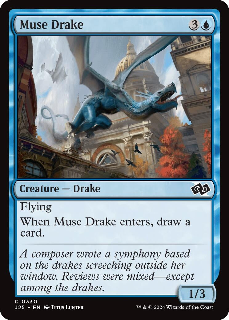 Image for Muse Drake (330) - Magic: The Gathering