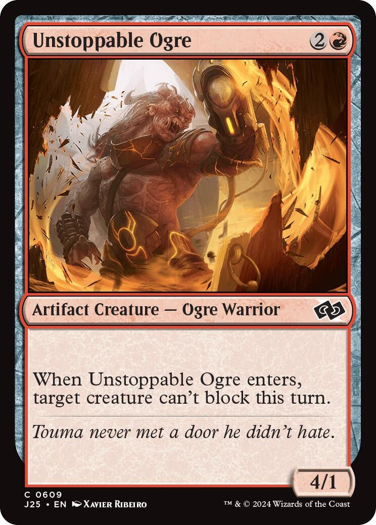 Image for Unstoppable Ogre (609) - Magic: The Gathering