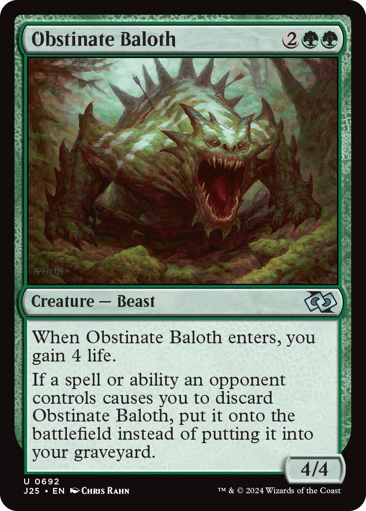 Image for Obstinate Baloth (692) - Magic: The Gathering