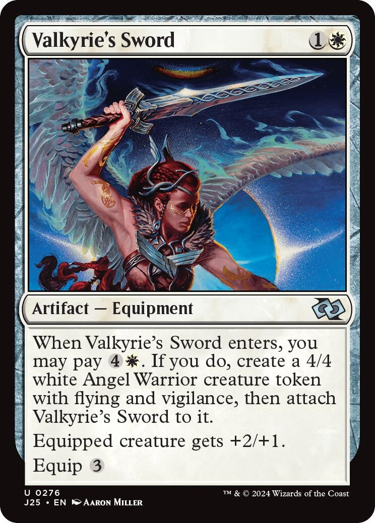 Image for Valkyrie's Sword (276) - Magic: The Gathering