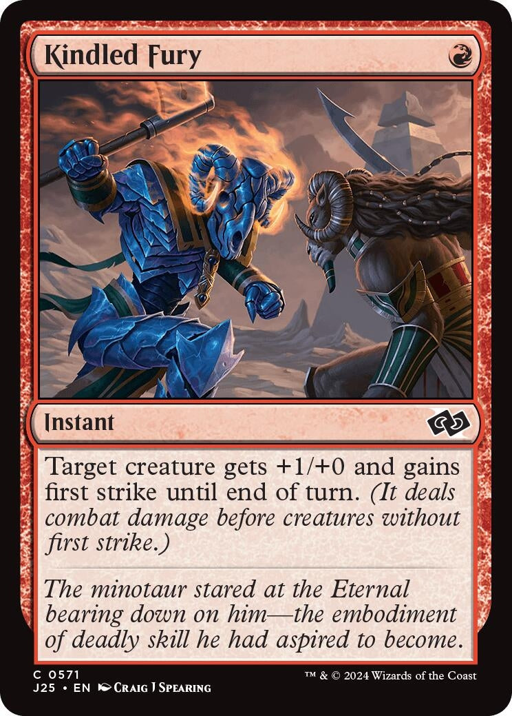 Image for Kindled Fury (571) - Magic: The Gathering