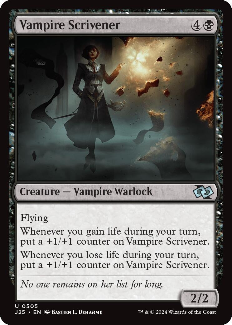Image for Vampire Scrivener (505) - Magic: The Gathering