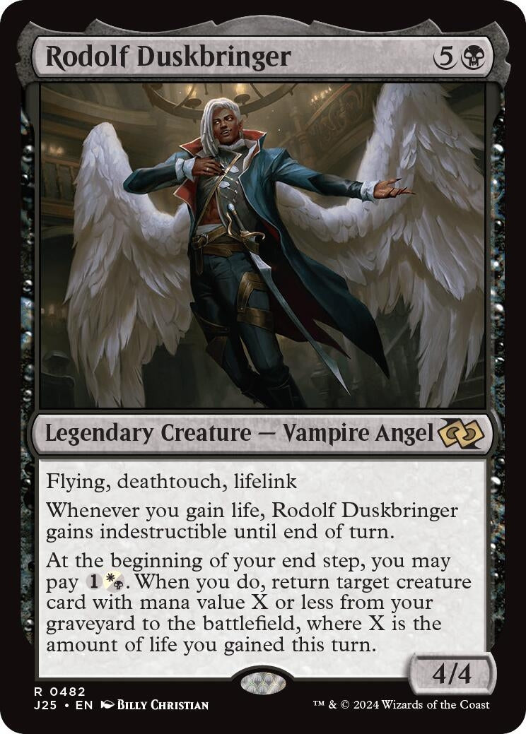 Image for Rodolf Duskbringer (482) - Magic: The Gathering