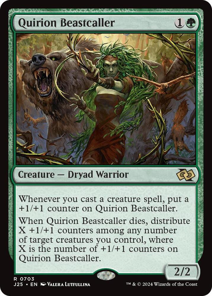 Image for Quirion Beastcaller (703) - Magic: The Gathering