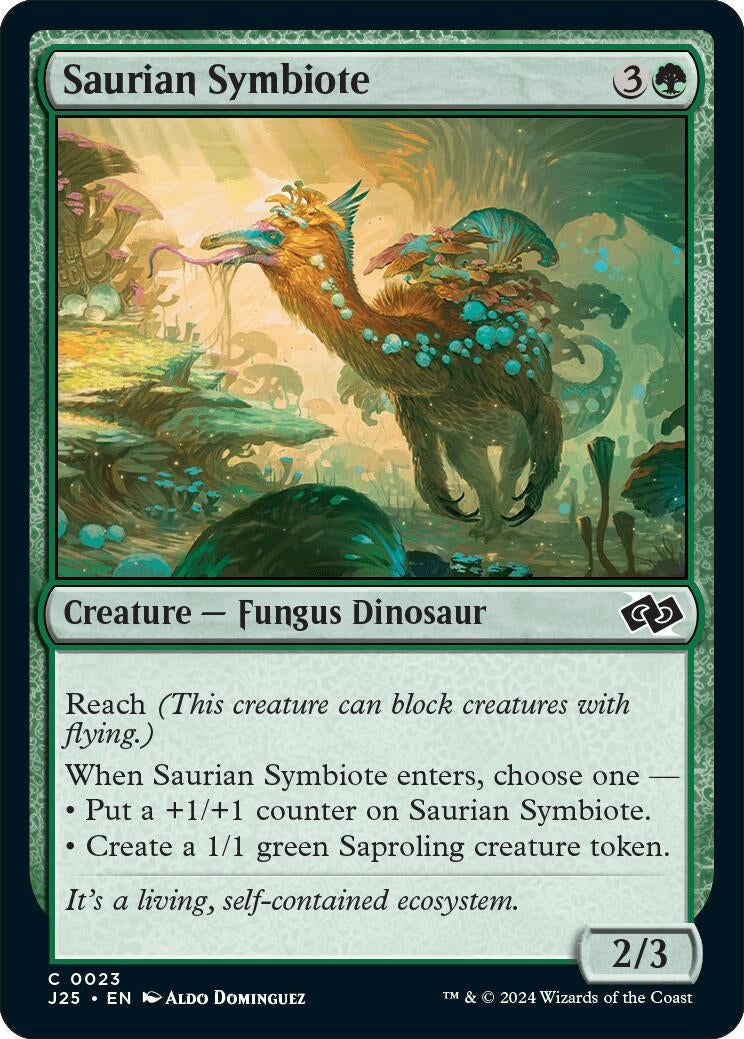 Image for Saurian Symbiote (23) - Magic: The Gathering