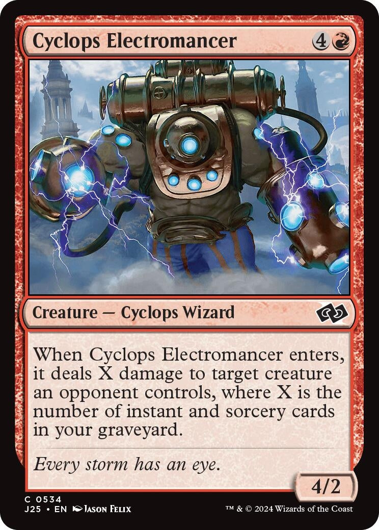 Image for Cyclops Electromancer (534) - Magic: The Gathering